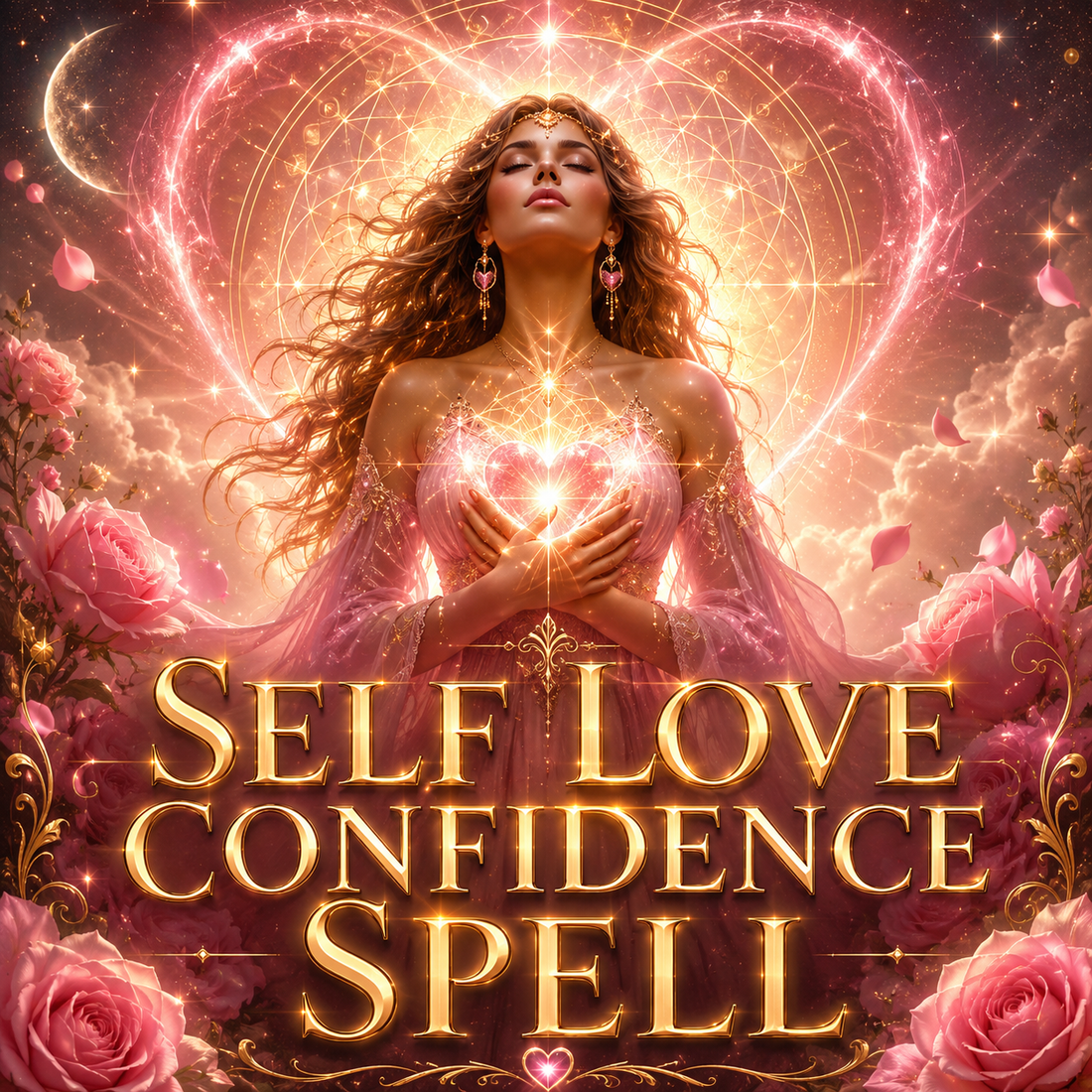 Unshakeable Self-Love and Confidence Spell- Deep Self-Love, Deeply Rooted Worth, Authentic Confidence, and Radiant Personal Power