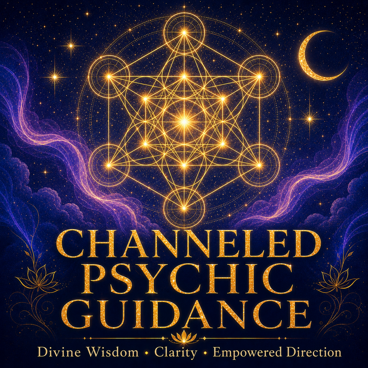 Channeled Psychic Guidance Reading  Divine Wisdom, Profound Clarity and Empowered Direction