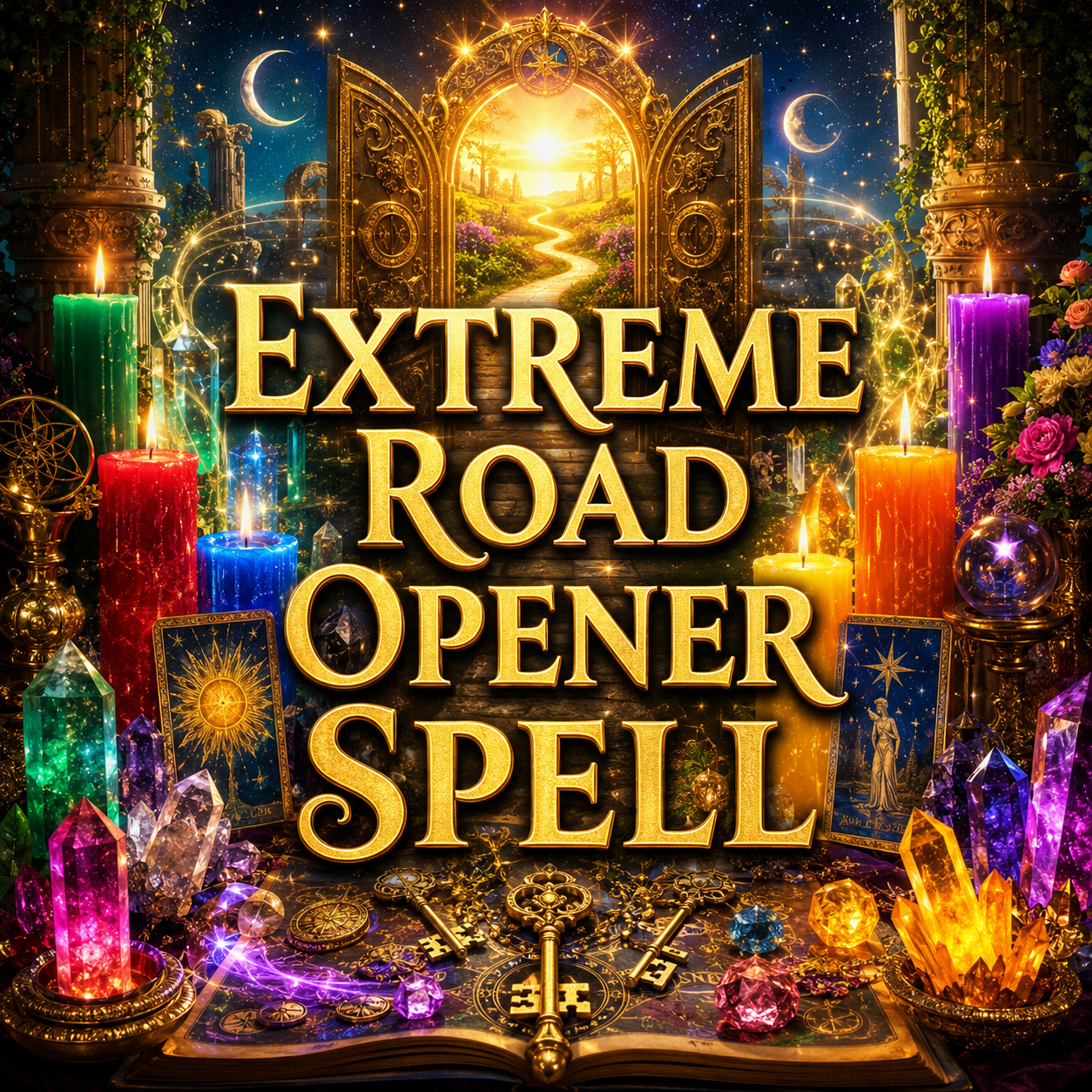 Extreme Road Opener Spell- Remove blocks to Success, Money, Love, Happiness, Peace, Block Busting, Removing Obstacles,
