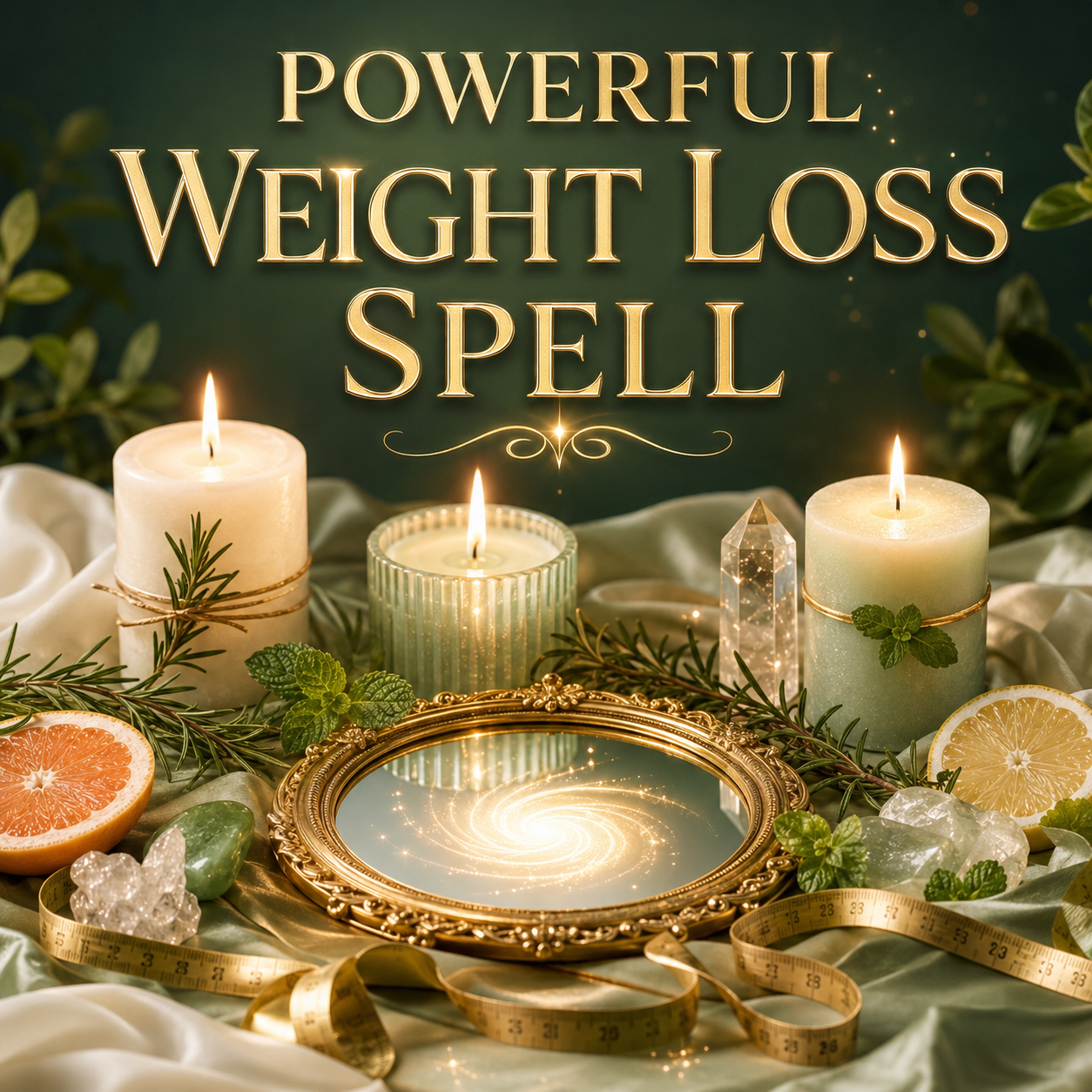 Powerful Weight Loss Spell – Motivation, Balance, Confidence, Empowered Focus & Mindful Awareness