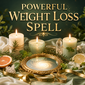 Powerful Weight Loss Spell – Motivation, Balance, Confidence, Empowered Focus & Mindful Awareness