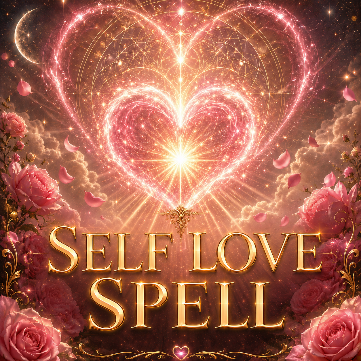 Deepen Self-Love and Confidence Spell- Deep Self-Love, Deeply Rooted Worth, Authentic Confidence, and Radiant Personal Power