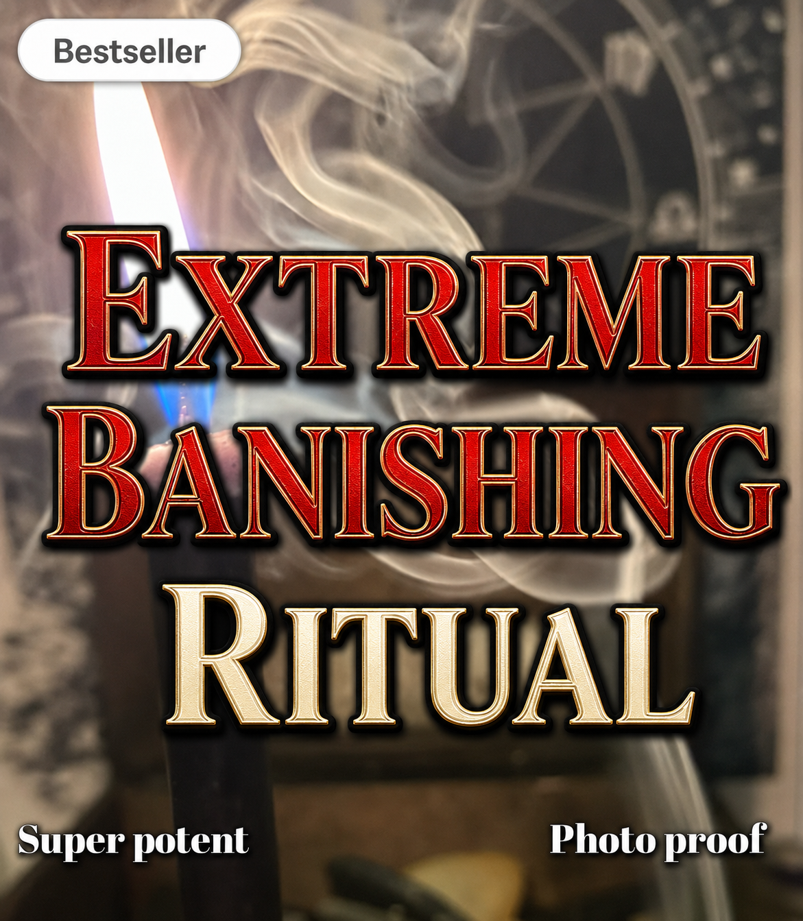 Extreme Banishing Spell for Powerful Removal of Black Magic, Negative Energy, Bad Luck, Toxic People, Curses, and Unwanted Obstacles