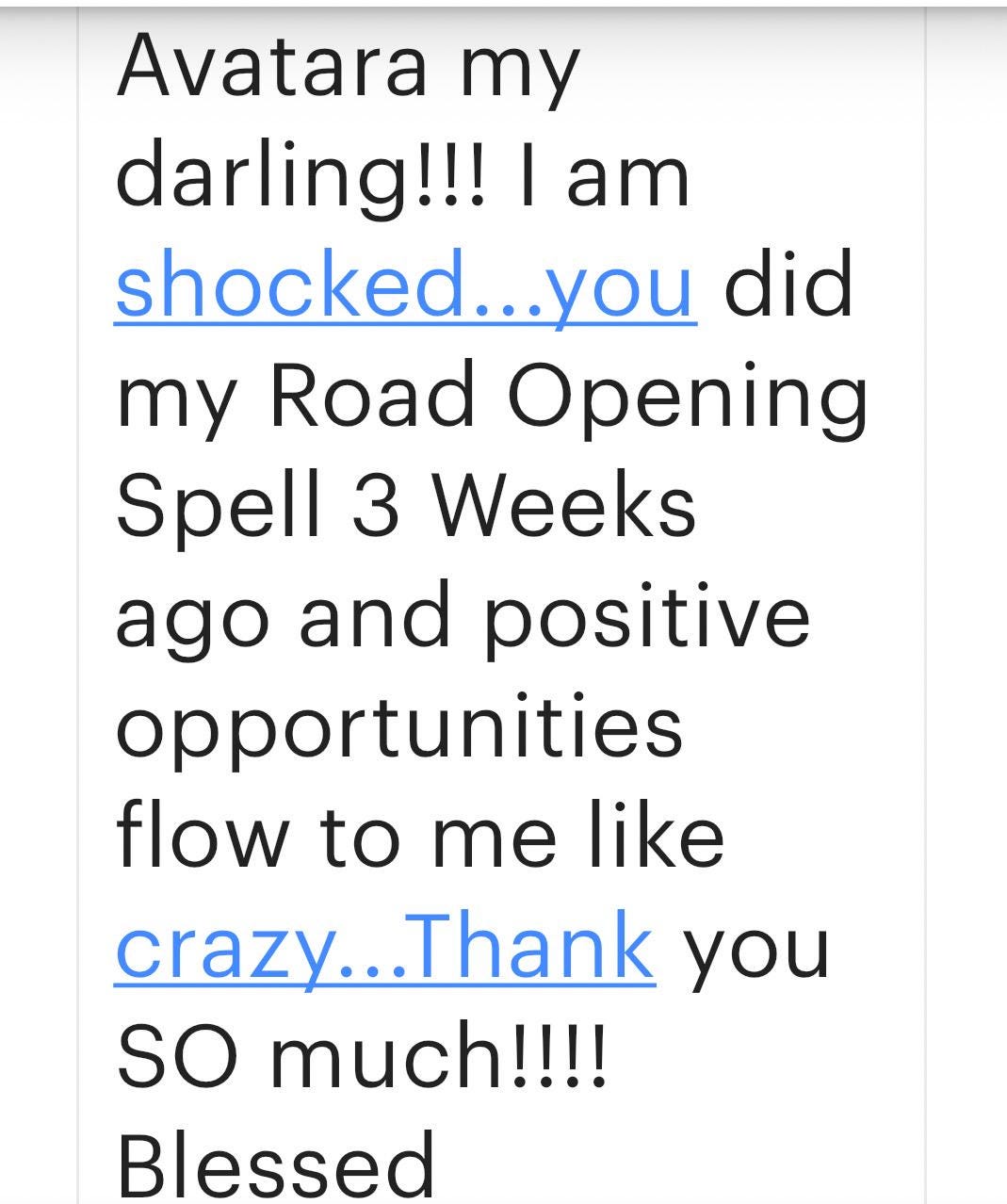 Extreme Road Opener Divination and Guidance on Success, Money, Love, Happiness, Peace, Block Busting, Removing Obstacles,