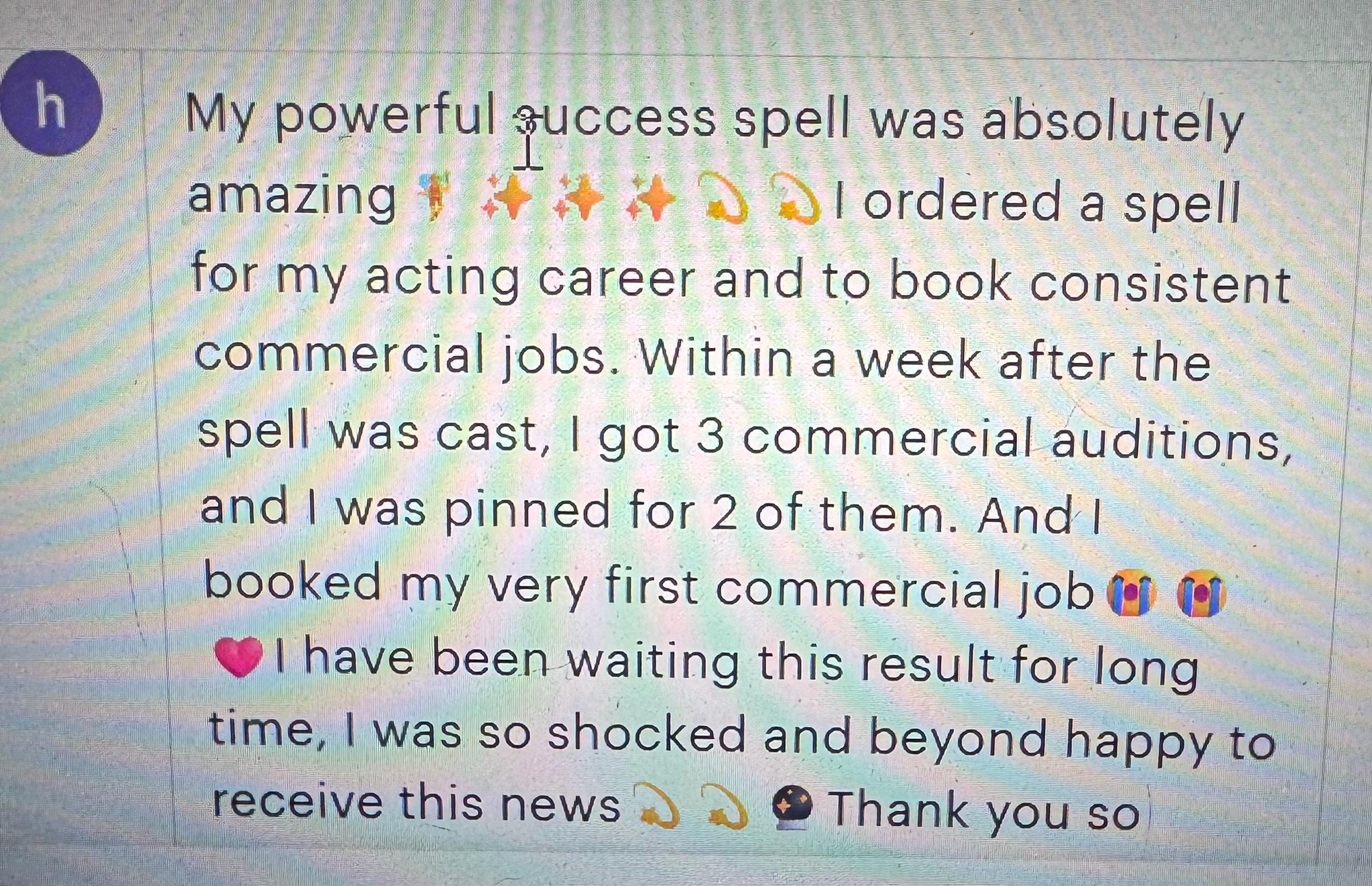 Extremely Powerful Success Divnation  – Career Growth, Job Hunting, Exams, Interviews, Focus & Confidence