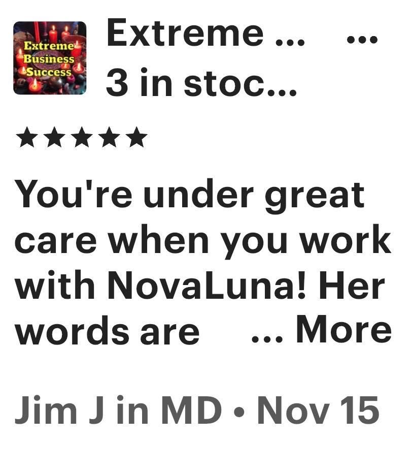 Extreme Business Success Divination and Guidance, Prosperity, Clients, Career Growth, Opportunity & Positive Energy